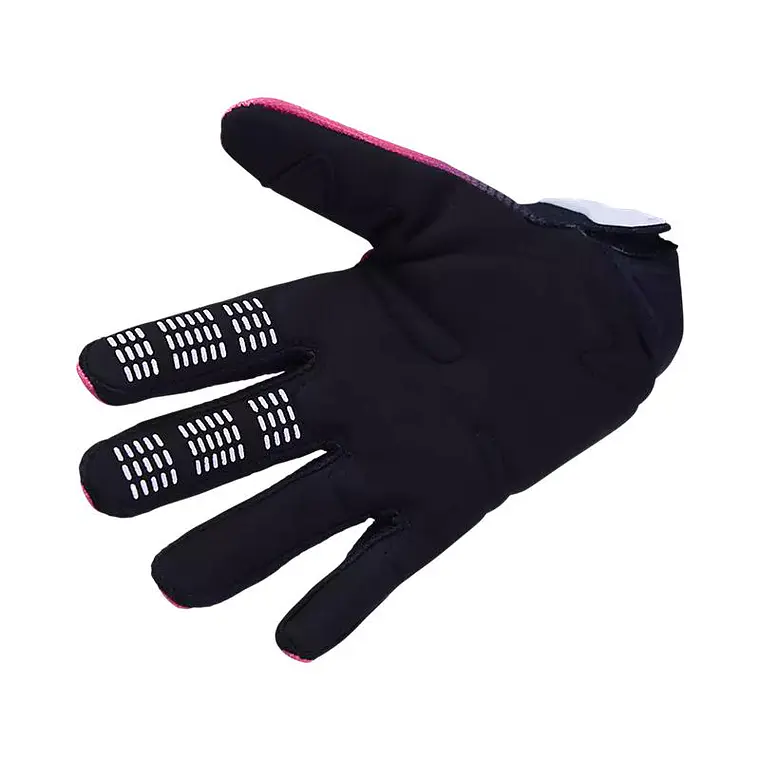 Guantes Moto Niño 180 Collect Negro/Rosado Fox 2