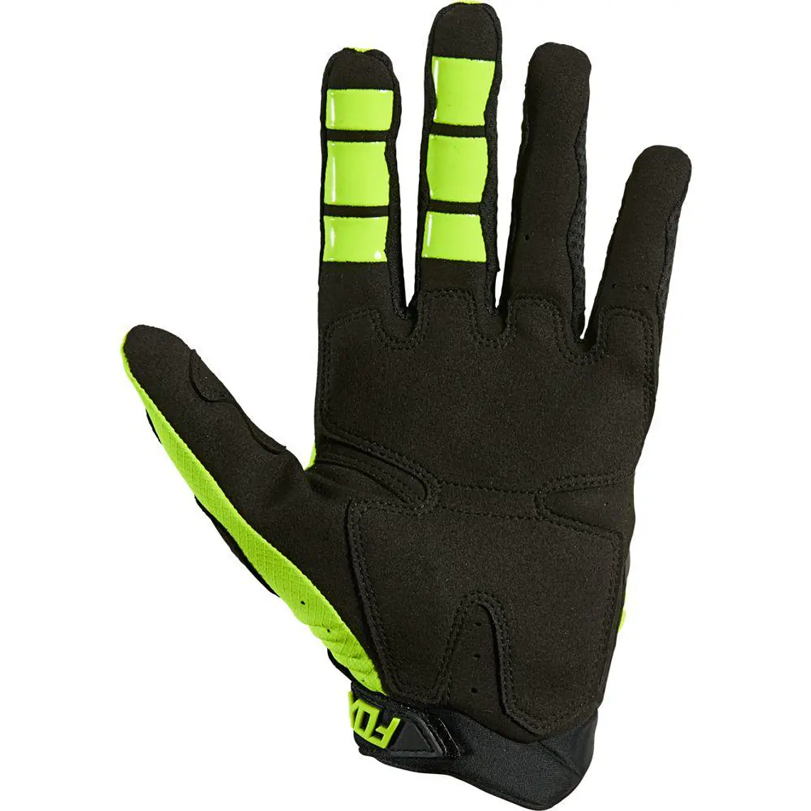 Guantes Moto Pawtector Amarillo Fox 2
