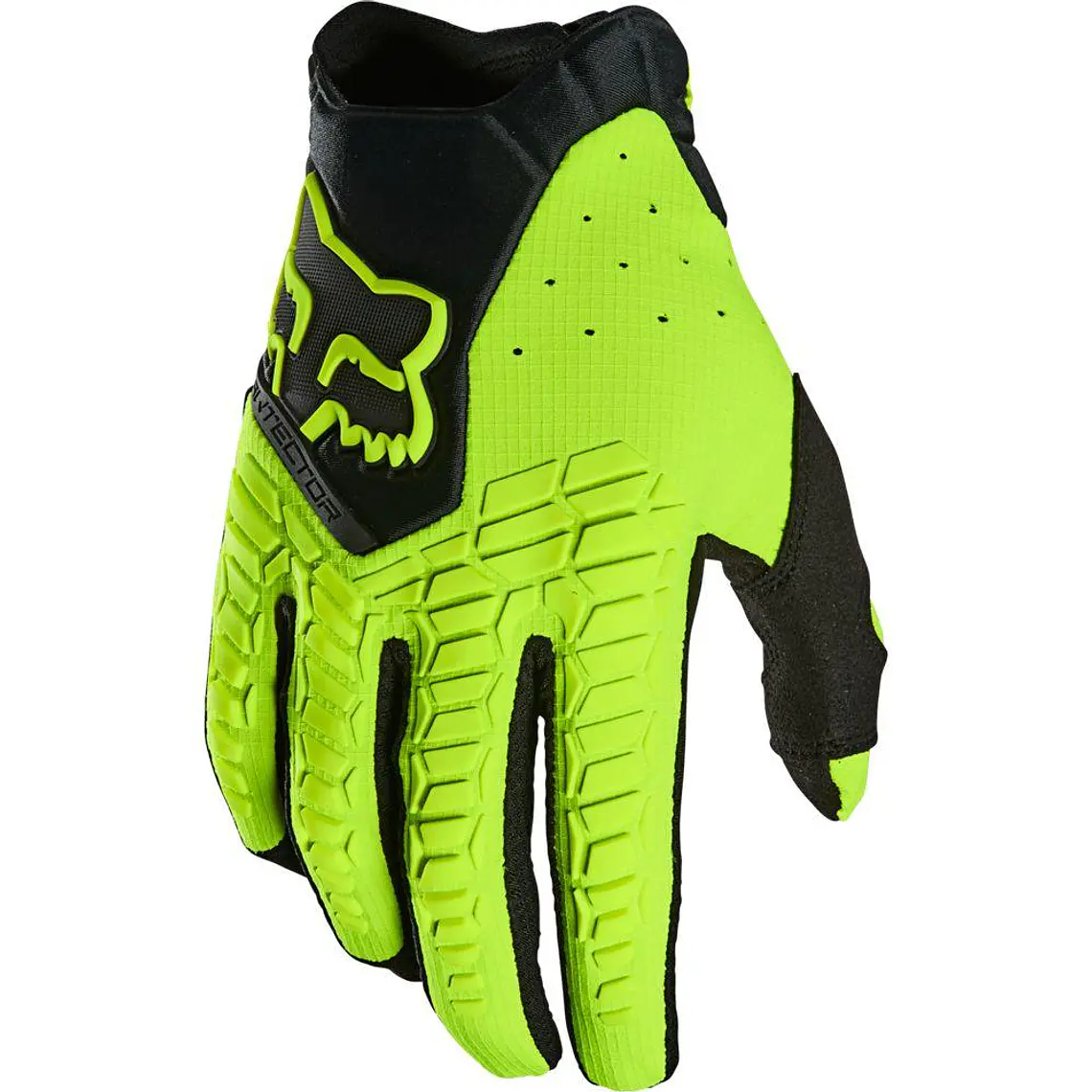 Guantes Moto Pawtector Amarillo Fox 1