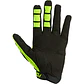 Guantes Moto Pawtector Amarillo Fox - Miniatura 2