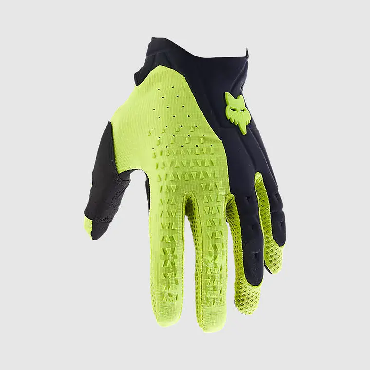 Guantes Moto Pawtector Amarillo/Negro Fox 1