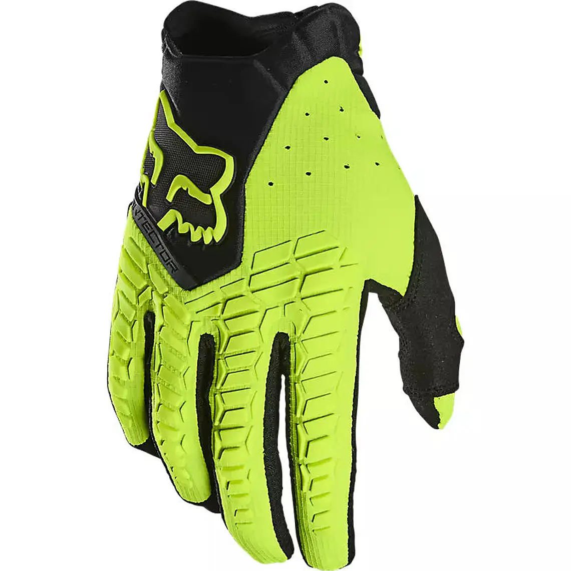 Guantes Moto Pawtector CE Amarillo Fox 1