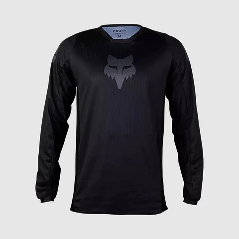 Polera Moto 180 Blackout Negro Fox