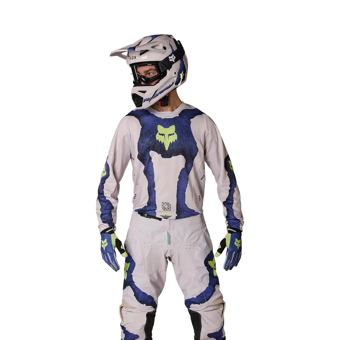 Polera Moto 180 Awareness LE Cafe/Morado Fox 3
