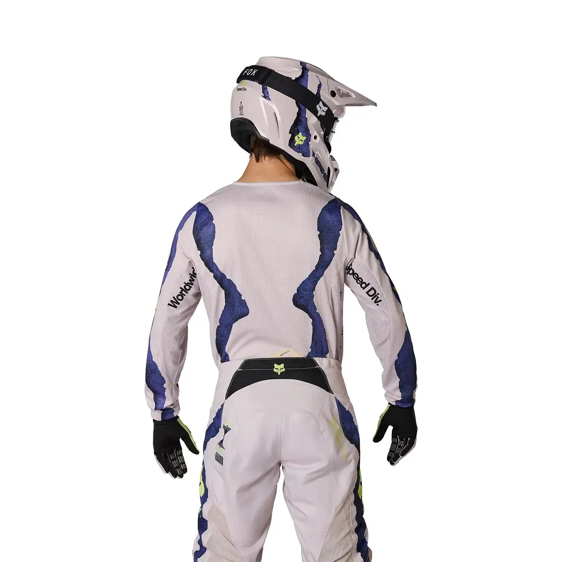 Polera Moto 180 Awareness LE Cafe/Morado Fox 4