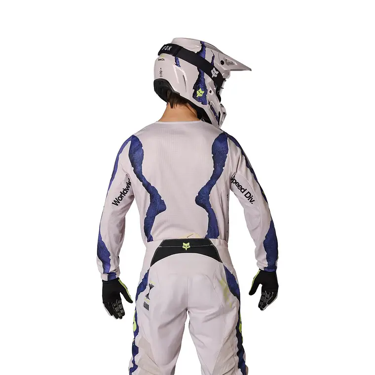 Polera Moto 180 Awareness LE Cafe/Morado Fox 4