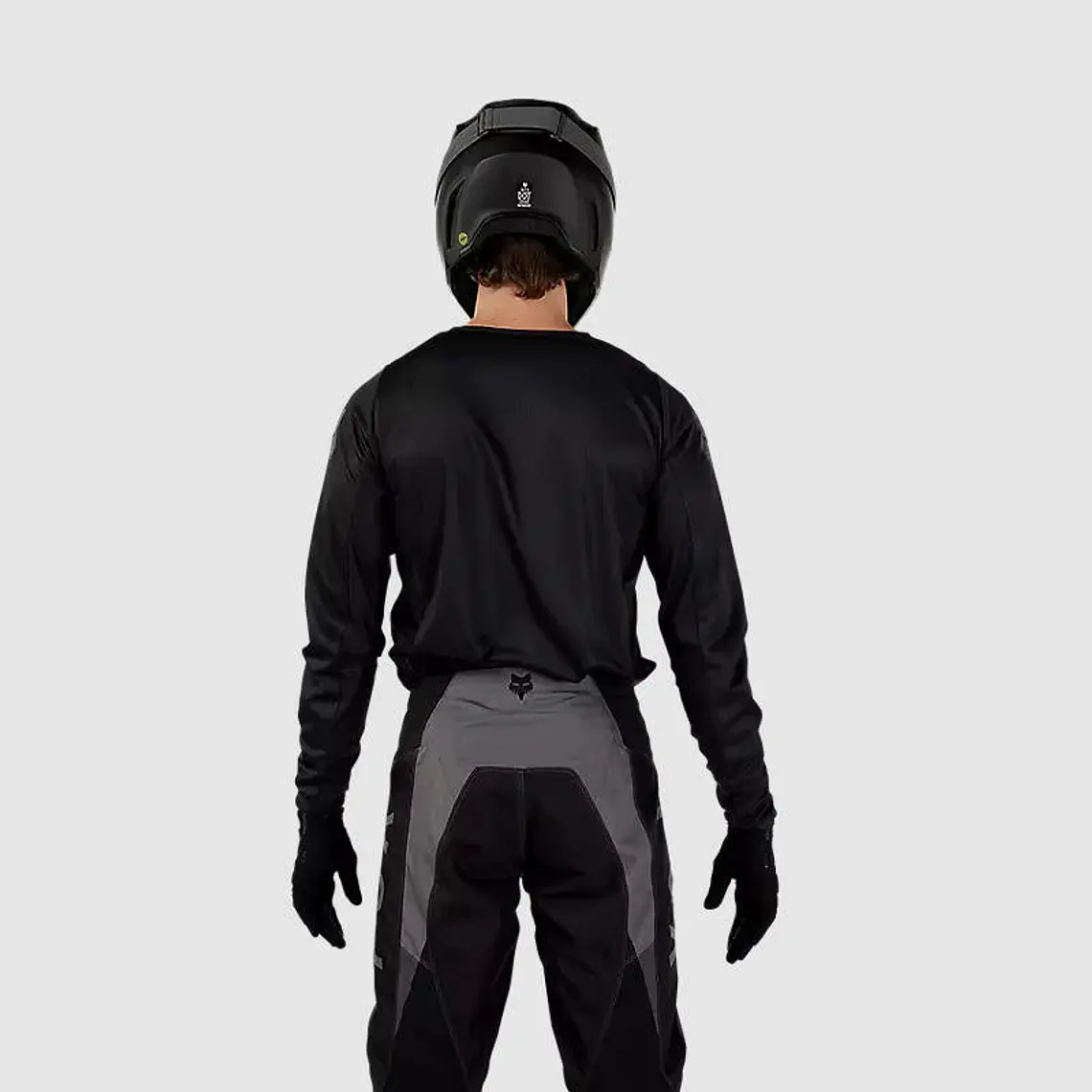 Polera Moto 180 Blackout Negro Fox 3