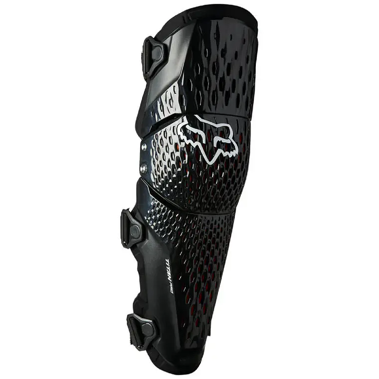 Rodilleras Moto Titan Pro D3O CE Negro Fox 2