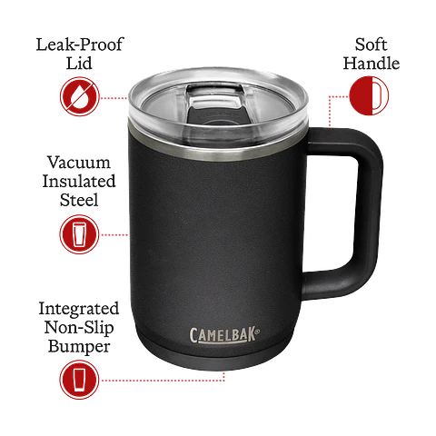 Vaso Hidratación Thrive Vss 470 cc Negro Camelbak