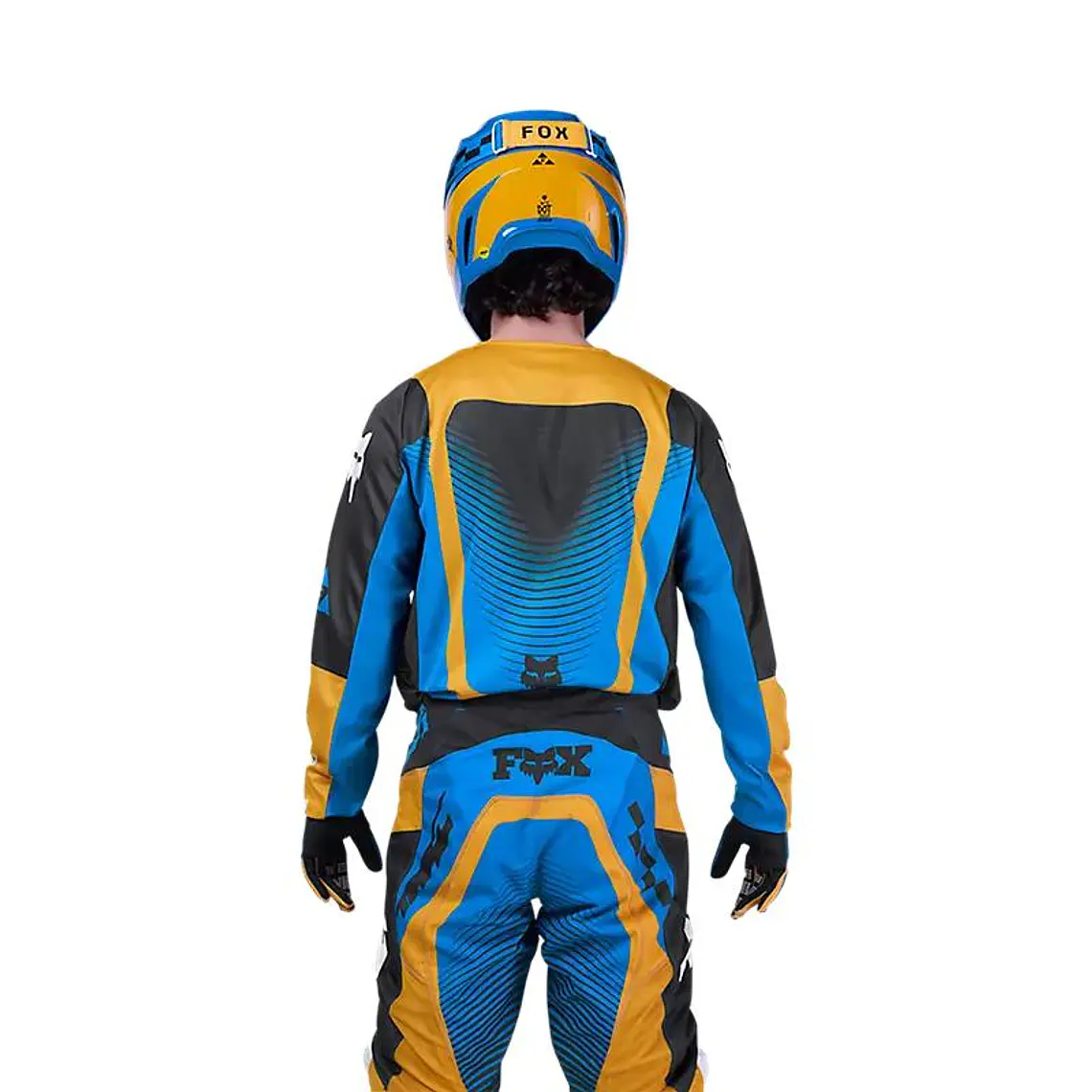 Polera Moto 180 Collect Azul Fox 4