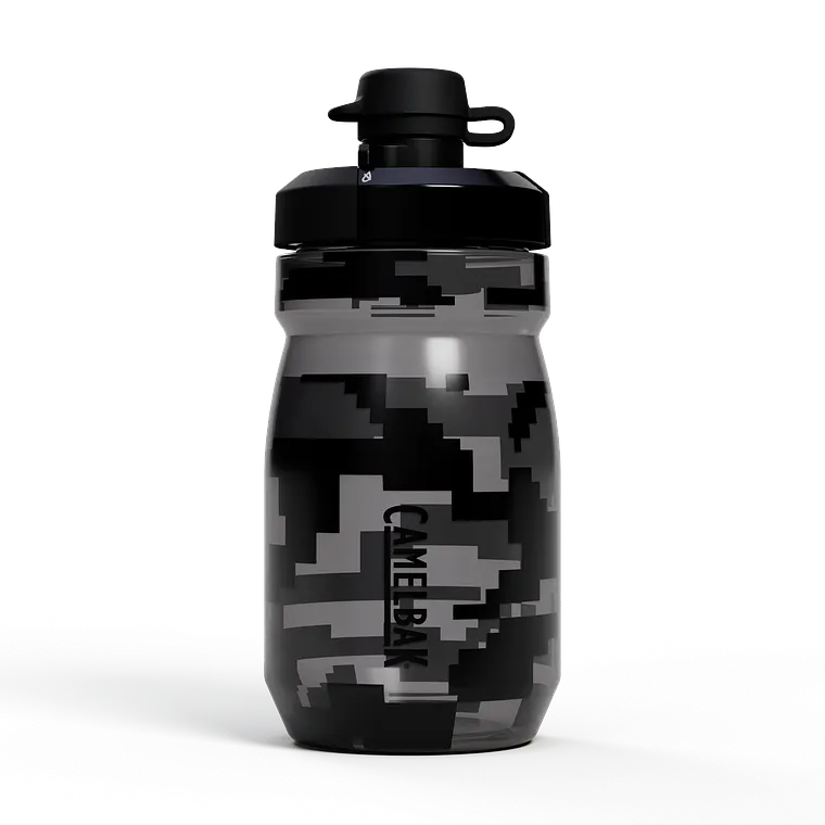Botella Hidratación Podium Dirt Series 440 cc Negro Camelbak 1