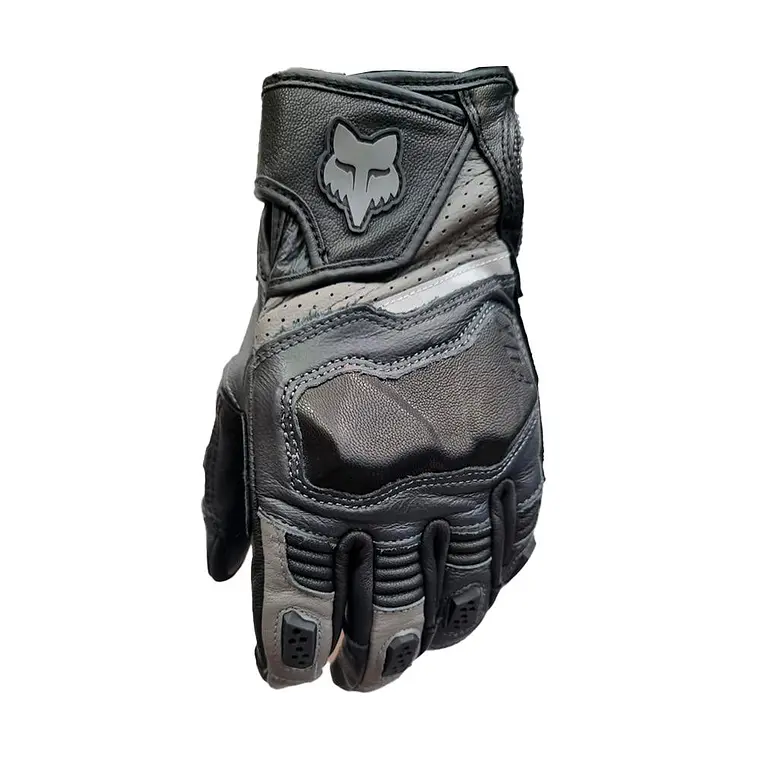 Guantes Moto Bomber Pro Gris Fox 2