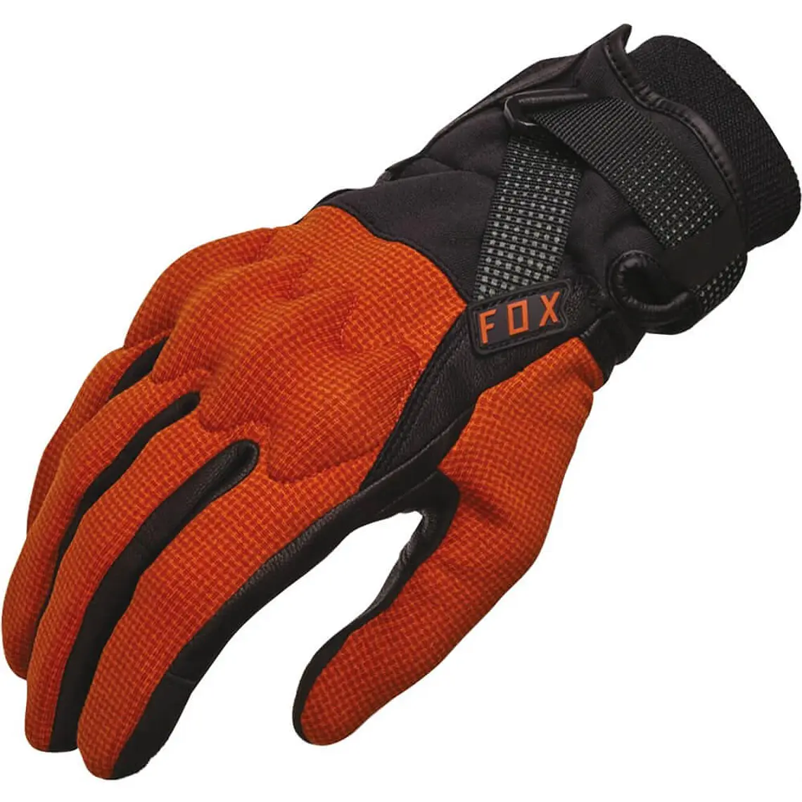 Guantes Moto Bomber Pro Stealth Naranjo Fox 1