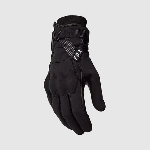 Guantes Moto Bomber Pro Stealth Negro Fox