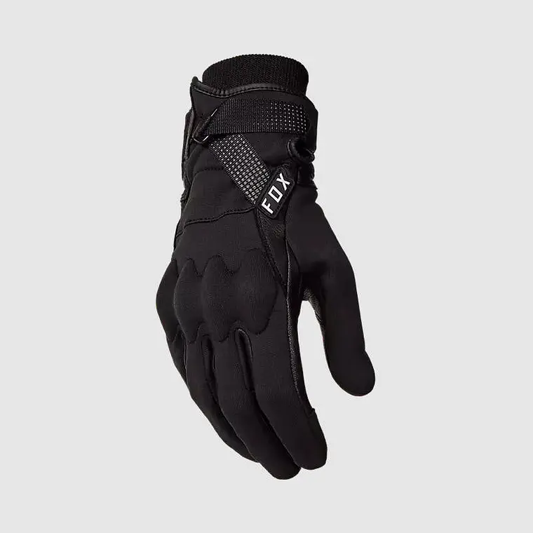 Guantes Moto Bomber Pro Stealth Negro Fox 1
