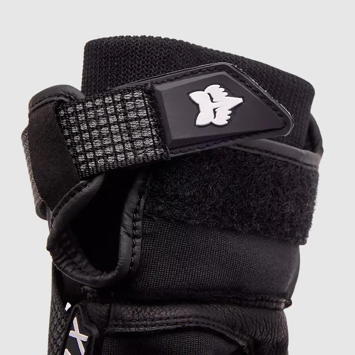 Guantes Moto Bomber Pro Stealth Negro Fox 5