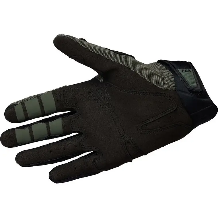 Guantes Moto Bomber Verde Fox 2