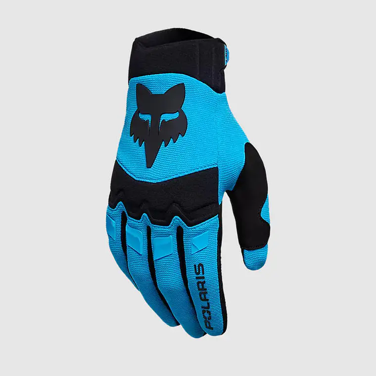 Guantes Moto Dirtpaw Drive Polaris Azul Claro Fox 1