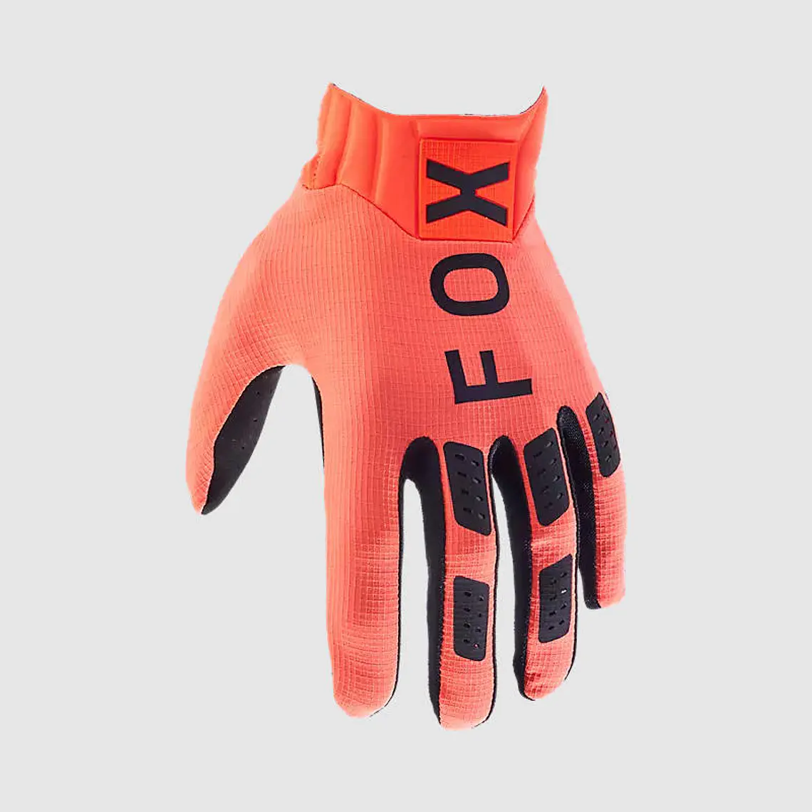 Guantes Moto Flexair Naranjo Fluor Fox 1