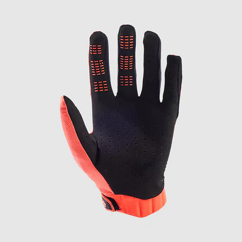 Guantes Moto Flexair Naranjo Fluor Fox