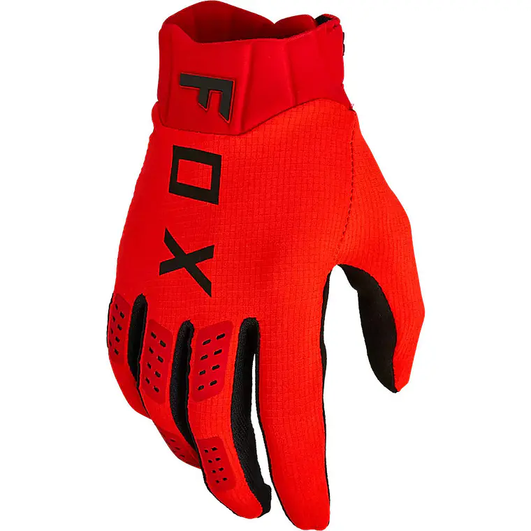 Guantes Moto Flexair Rojo Fox 1