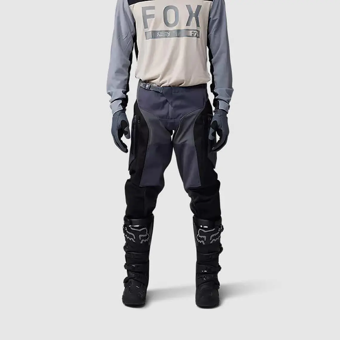 Pantalon Moto Ranger Off-Road Gris Fox 3