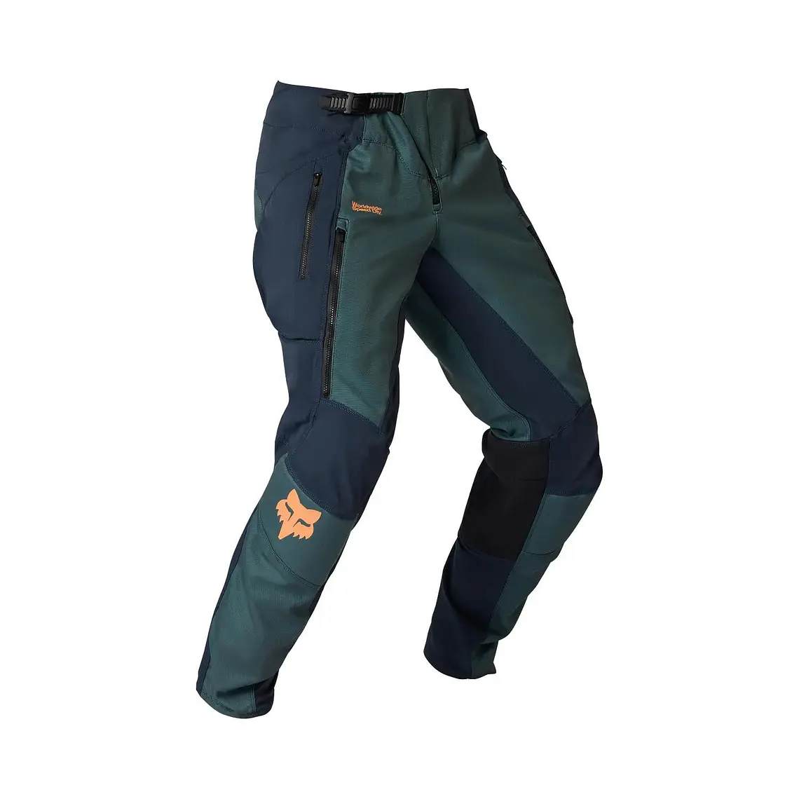 Pantalon Moto Ranger Off-Road Verde Fox 1