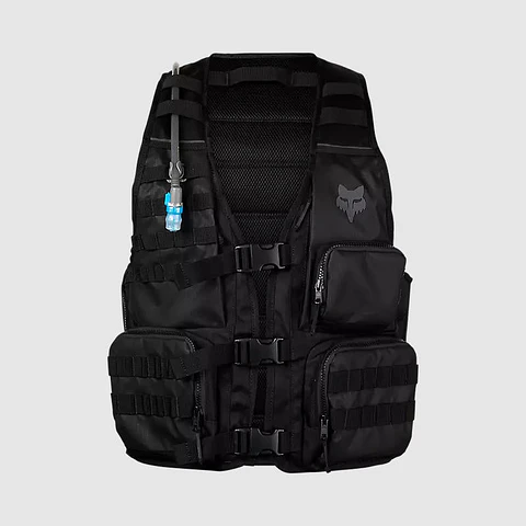 Chaqueta Chaleco Moto Legion Tac Negro Fox