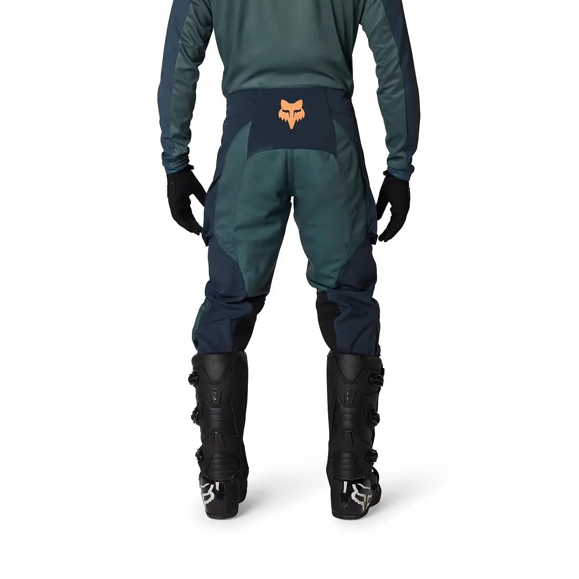 Pantalon Moto Ranger Off-Road Verde Fox 4