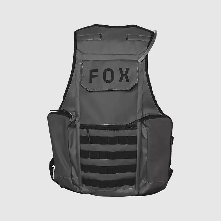 Chaqueta Chaleco Moto Legion Tac Gris Fox 2