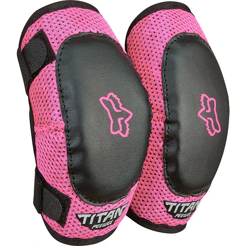 Coderas Moto Infantil Titan Rosado Fox