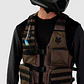 Chaqueta Chaleco Moto Legion Tac Cafe Fox - Miniatura 4