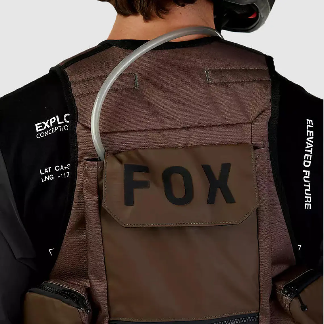 Chaqueta Chaleco Moto Legion Tac Cafe Fox 7