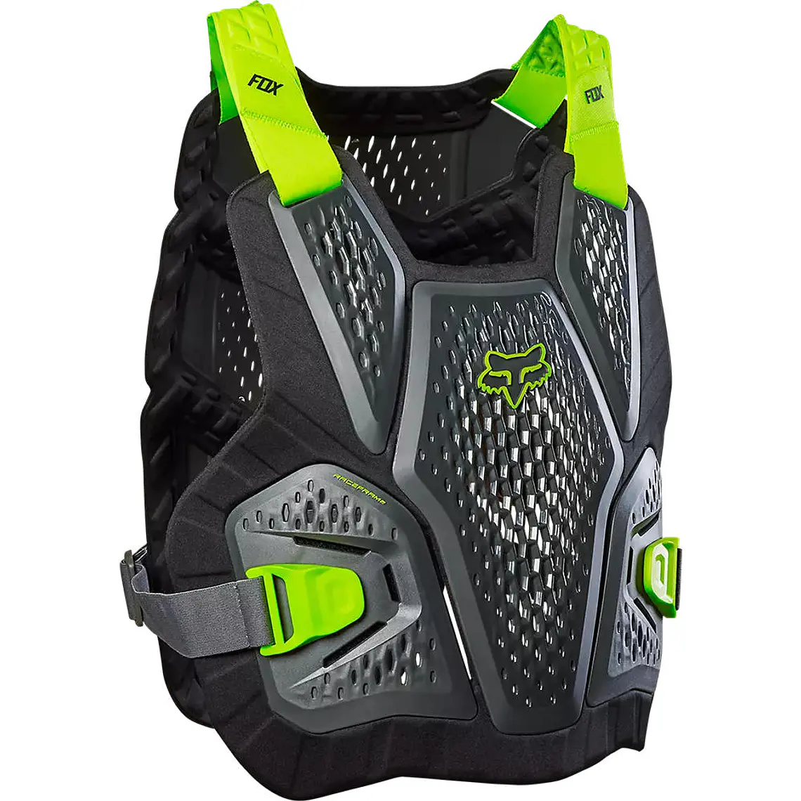 Jofa Moto Raceframe Impact Gris/Amarillo Fox 2