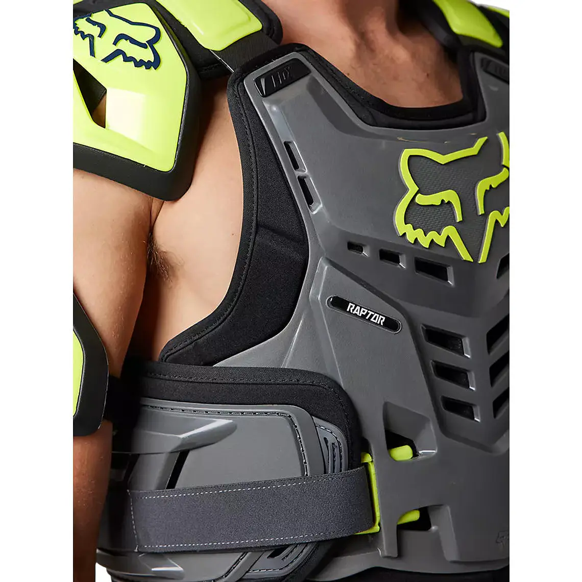 Jofa Moto Raptor Amarillo/Gris Fox 4