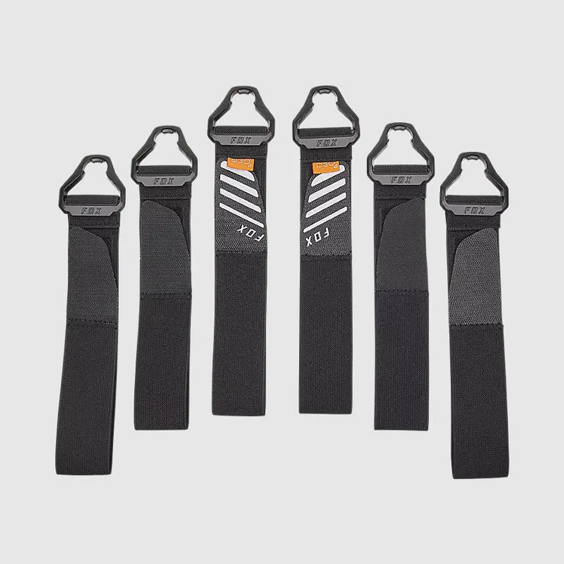 Repuesto Correas Rodilleras Moto Titan Pro D3O® Negro Fox 1