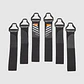 Repuesto Correas Rodilleras Moto Titan Pro D3O® Negro Fox - Miniatura 2