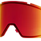 Mica de repuesto Smith Squad XL ChromaPop Fotocromática Rojo Espejada 20-40 VLT - Miniatura 1