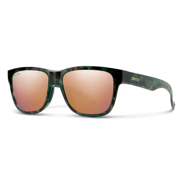 Lentes Smith Lowdown Slim 2 Camo Tortoise ChromaPop Polarized Rose Gold Mirror 1