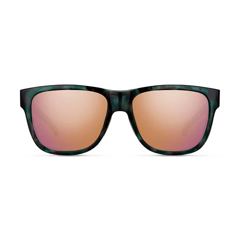 Lentes Smith Lowdown Slim 2 Camo Tortoise ChromaPop Polarized Rose Gold Mirror