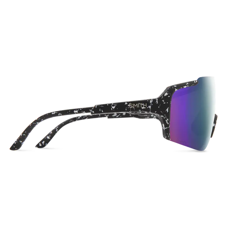 Lentes Smith Flywheel Matte Black Marble ChromaPop Violet Mirror 3
