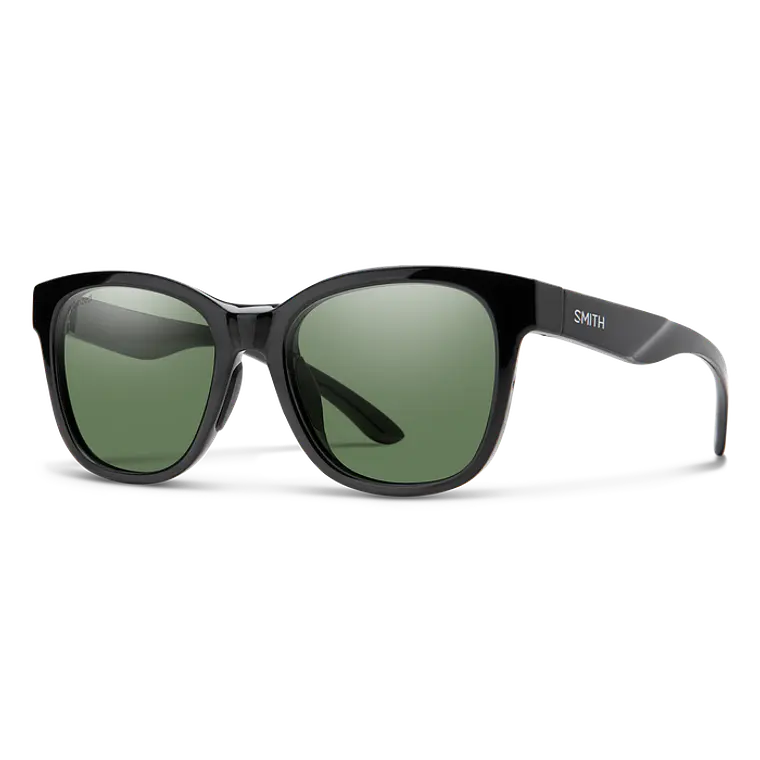 Lentes Smith Caper Matte Black ChromaPop Polarized Grey Green 1