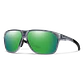 Lentes Smith Leadout PivLock Cement Crystal ChromaPop Green Mirror - Miniatura 1