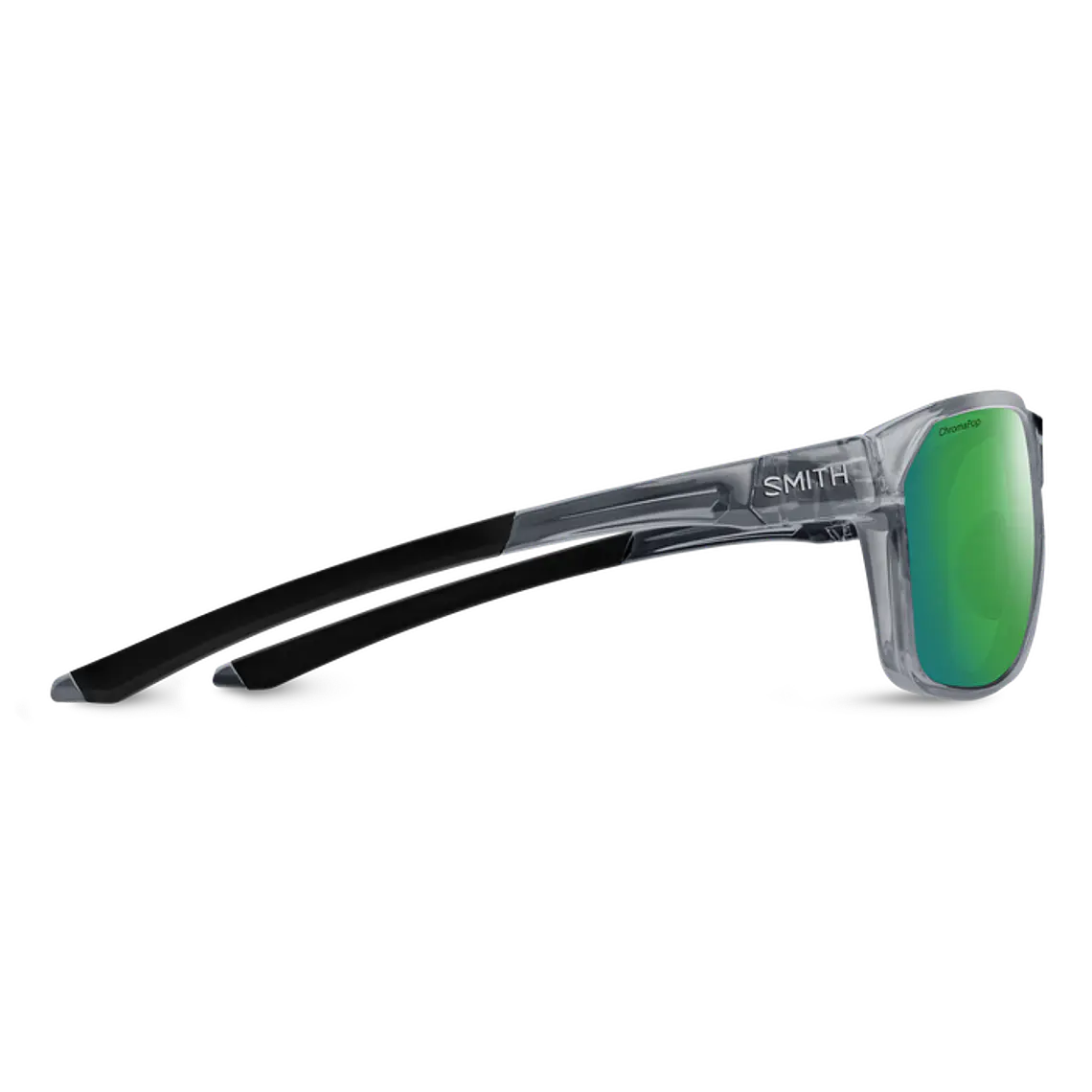 Lentes Smith Leadout PivLock Cement Crystal ChromaPop Green Mirror 3