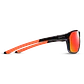 Lentes Smith Leadout PivLock Matte Black Cinder ChromaPop Red Mirror - Miniatura 3