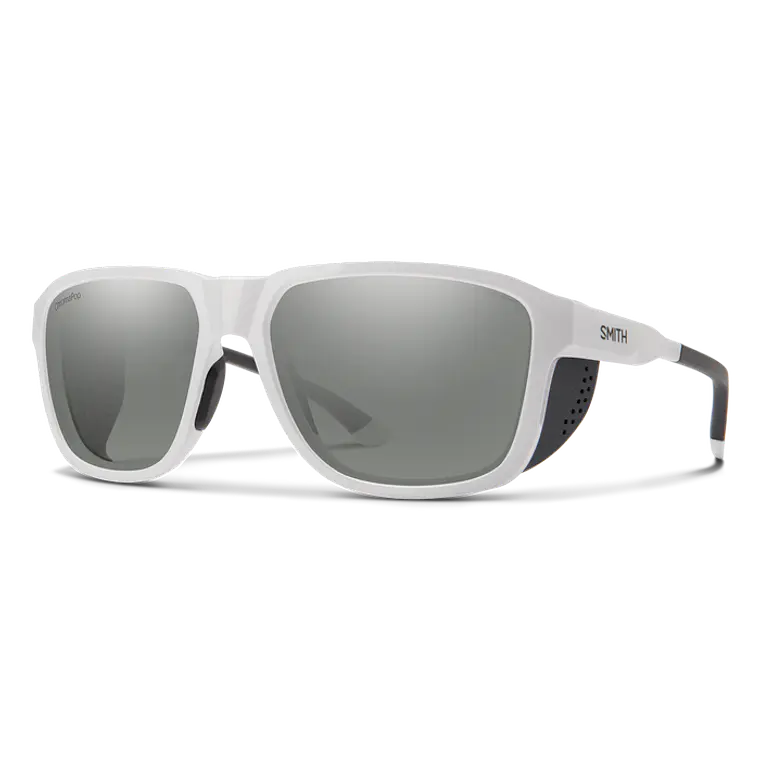 Lentes Smith Embark White ChromaPop Polarized Platinum Mirror 1