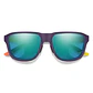 Lentes Smith Embark Matte Purple Cinder Hi Viz ChromaPop Polarized Opal Mirror - Miniatura 2