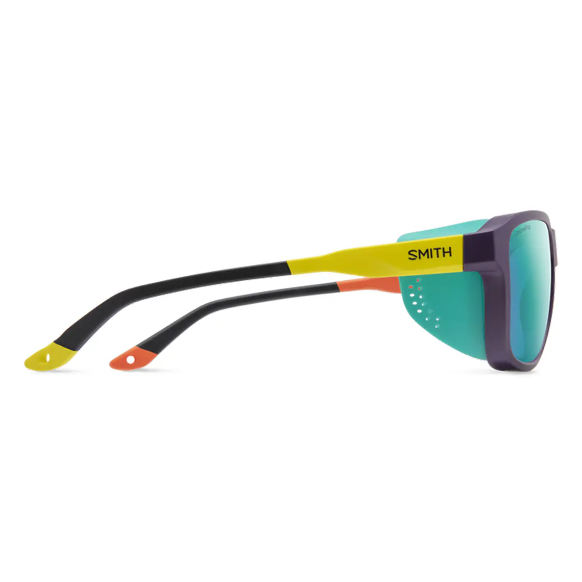 Lentes Smith Embark Matte Purple Cinder Hi Viz ChromaPop Polarized Opal Mirror 3