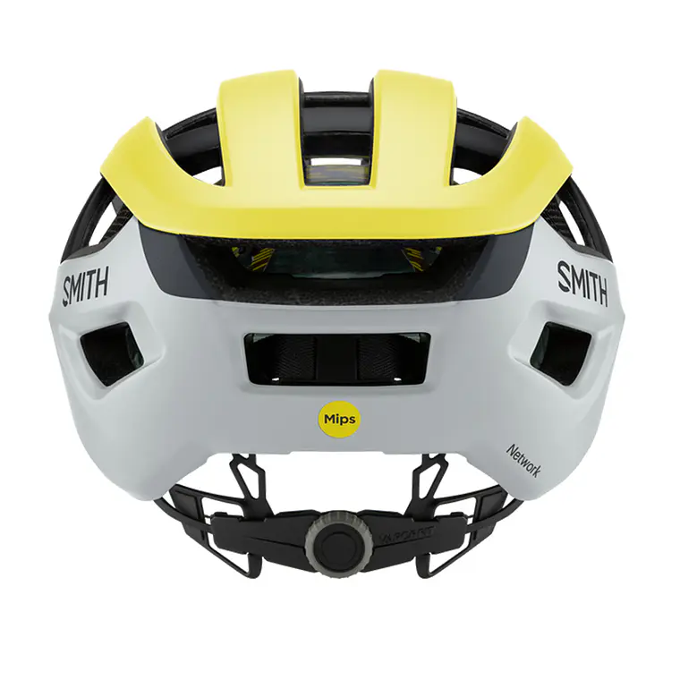 Casco Smith Network MIPS Matte Neon Yellow 3