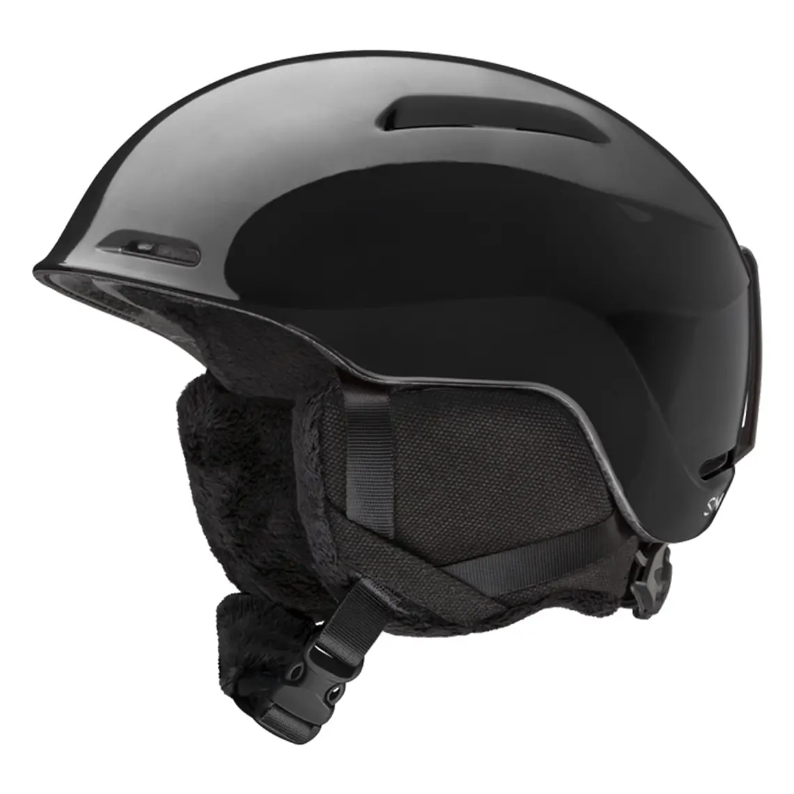 Casco de nieve infantil Smith Glide Jr Black 1